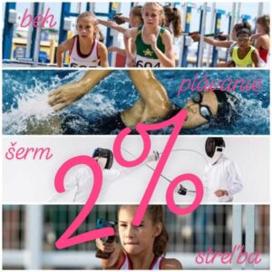 2% pre naše malé športové srdcia