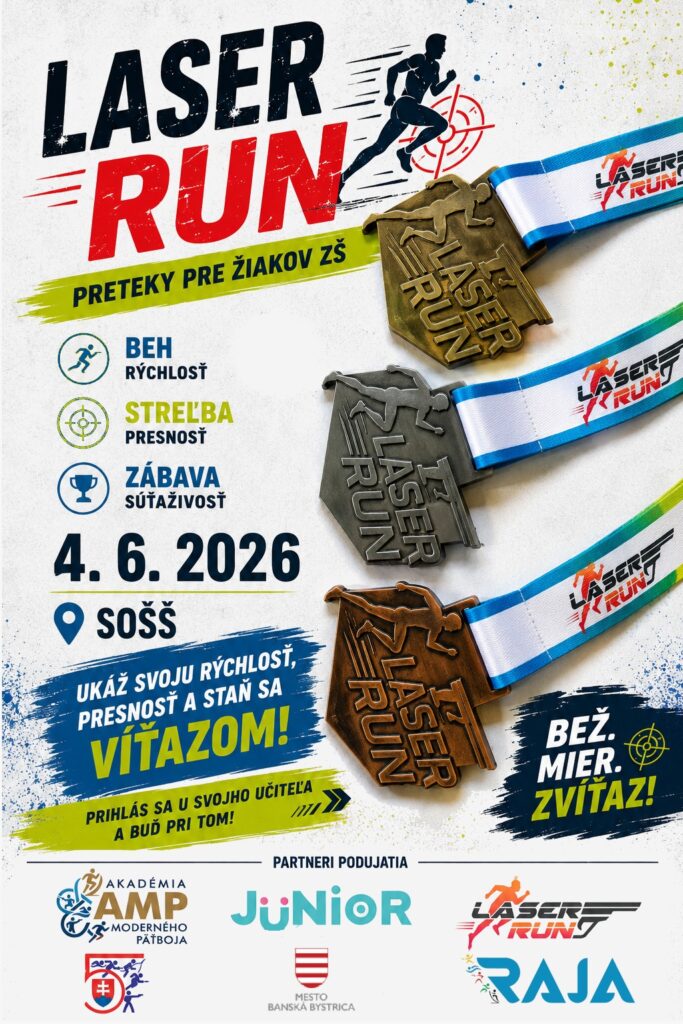 Laser Run mení školský šport. Prvé školské preteky v Laser Run sú tu!